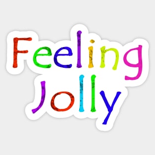 Feeling Jolly Mixed Sticker